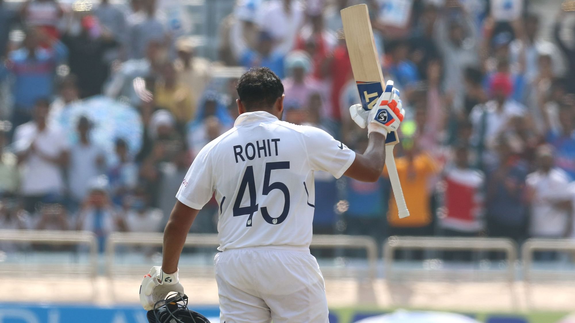 Opening for the first time in Test cricket, Rohit Sharma finished the series as the highest-scorer having scored 529 runs.