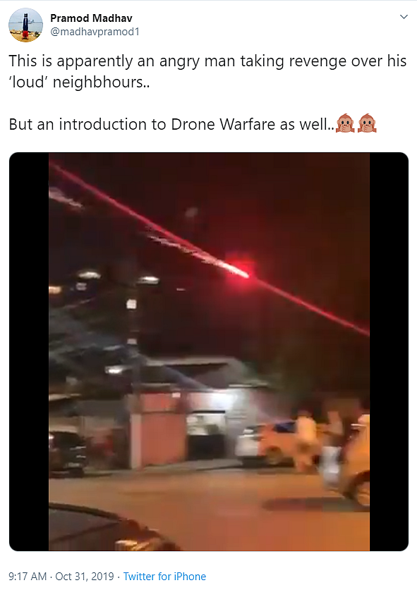 Video of Drone With Fireworks A Prank, Not an Act of Revenge