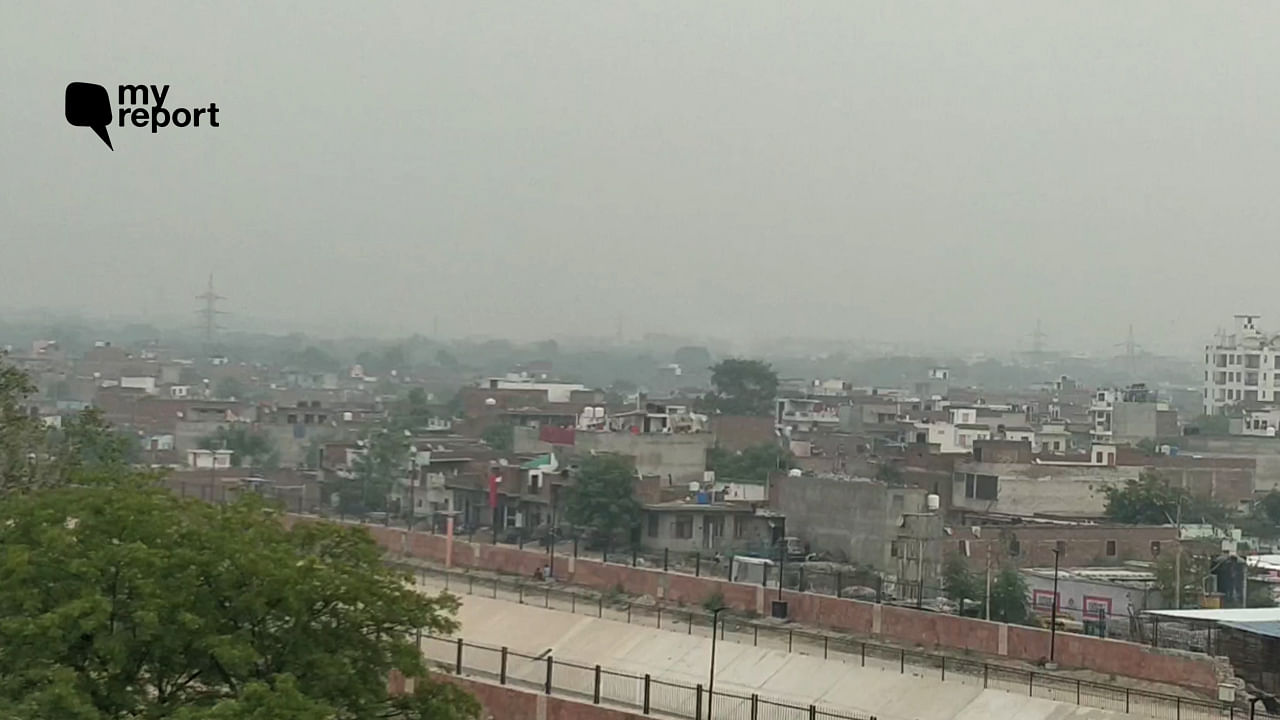 Jaipur was enveloped in smog the day after Diwali.&nbsp;