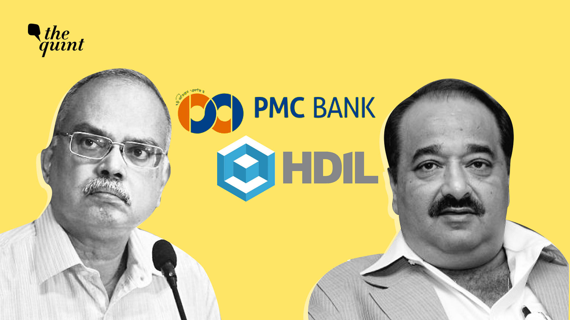 (Left) PMC Bank Ex-MD Joy Thomas and (Right) HDIL Executive chairman Rakesh Kumar Wadhawan.