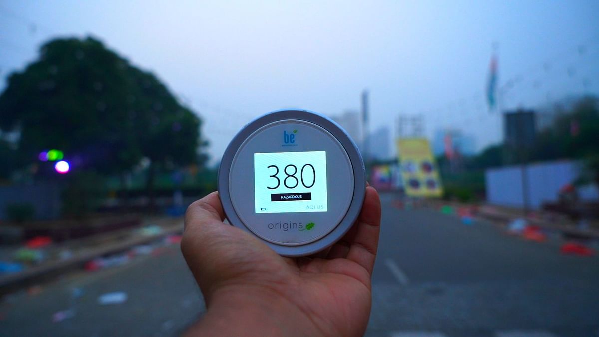 We went with monitors to record the Air Quality Index across five locations across Delhi and Noida. 