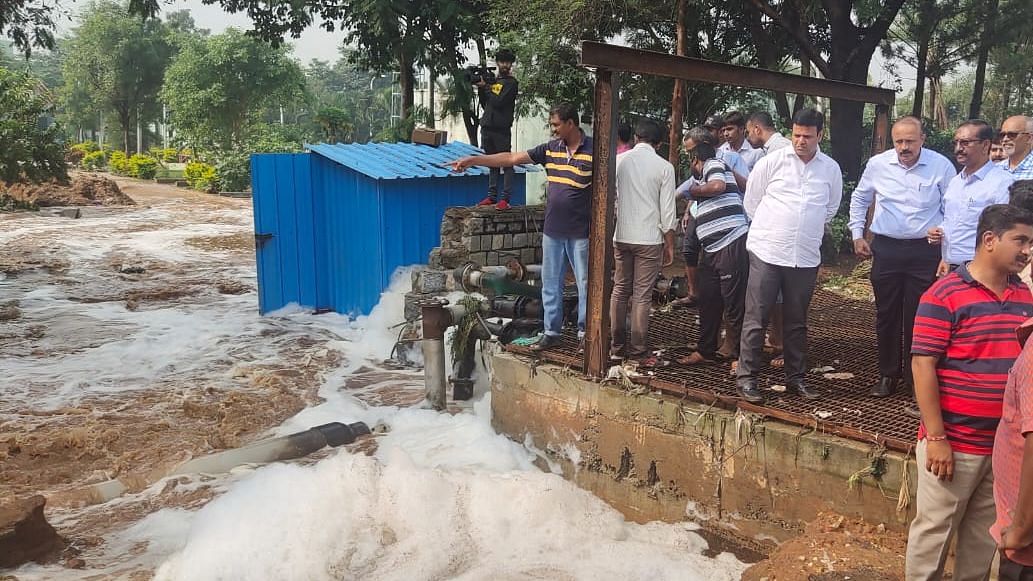 Bengaluru received heavy localised rainfall in the early hours of Thursday, 10 October.