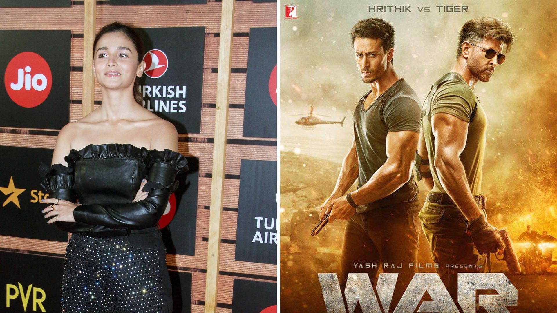 Alia Bhatt will star in Sanjay Leela Bhansali’s <i>Gangubai Kathiawadi</i>; Hrithik and Tiger in a poster for <i>War.</i>