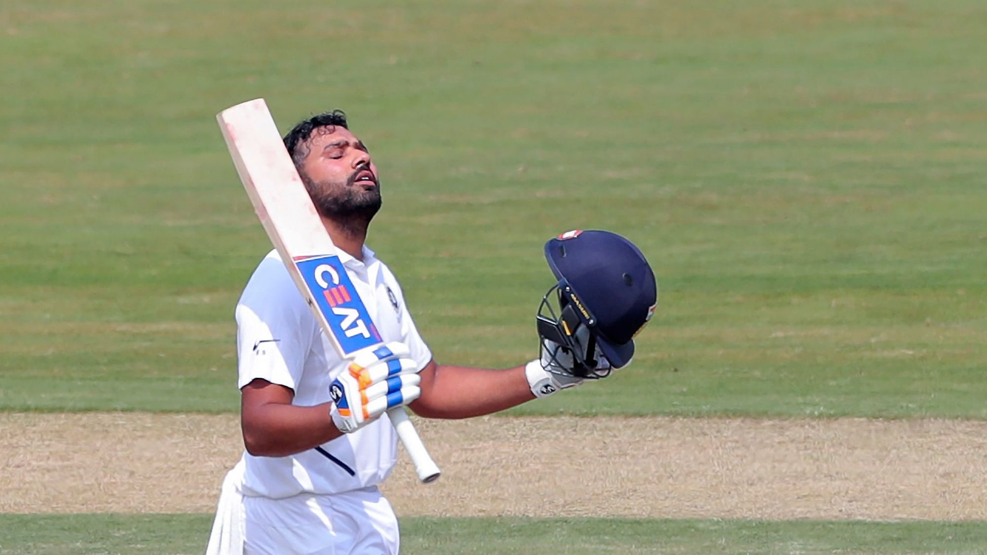 Rohit Sharma equalled  Rahul Dravid’s record of most number of consecutive fifty-plus scores in Tests at home.