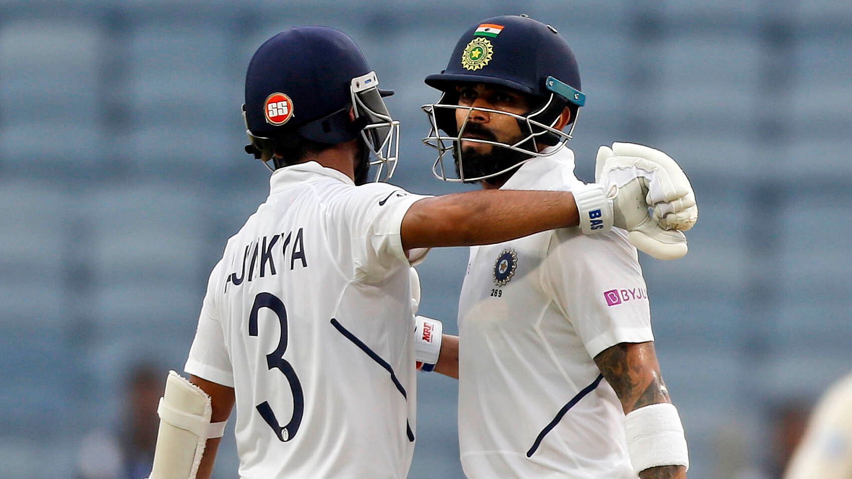 India vice-captain Ajinkya Rahane said that his and Virat Kohli’s communication while batting together helps a lot.