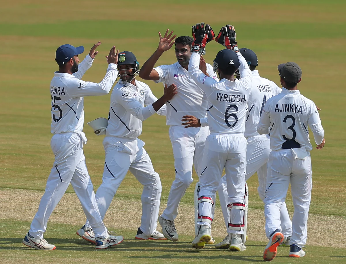 Ravichandran Ashwin became the joint fastest to 350 wickets.