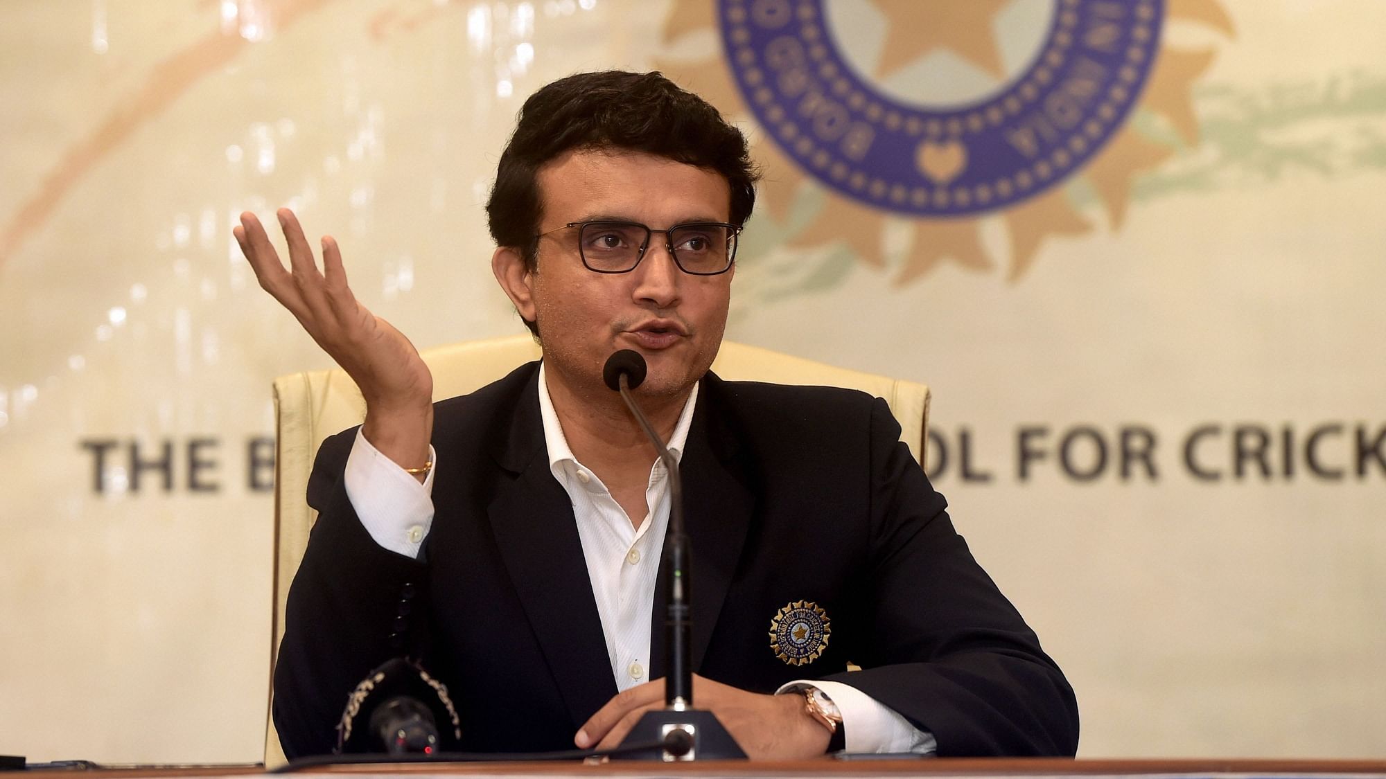 Sourav Ganguly has addressed poor attendance numbers in tests.