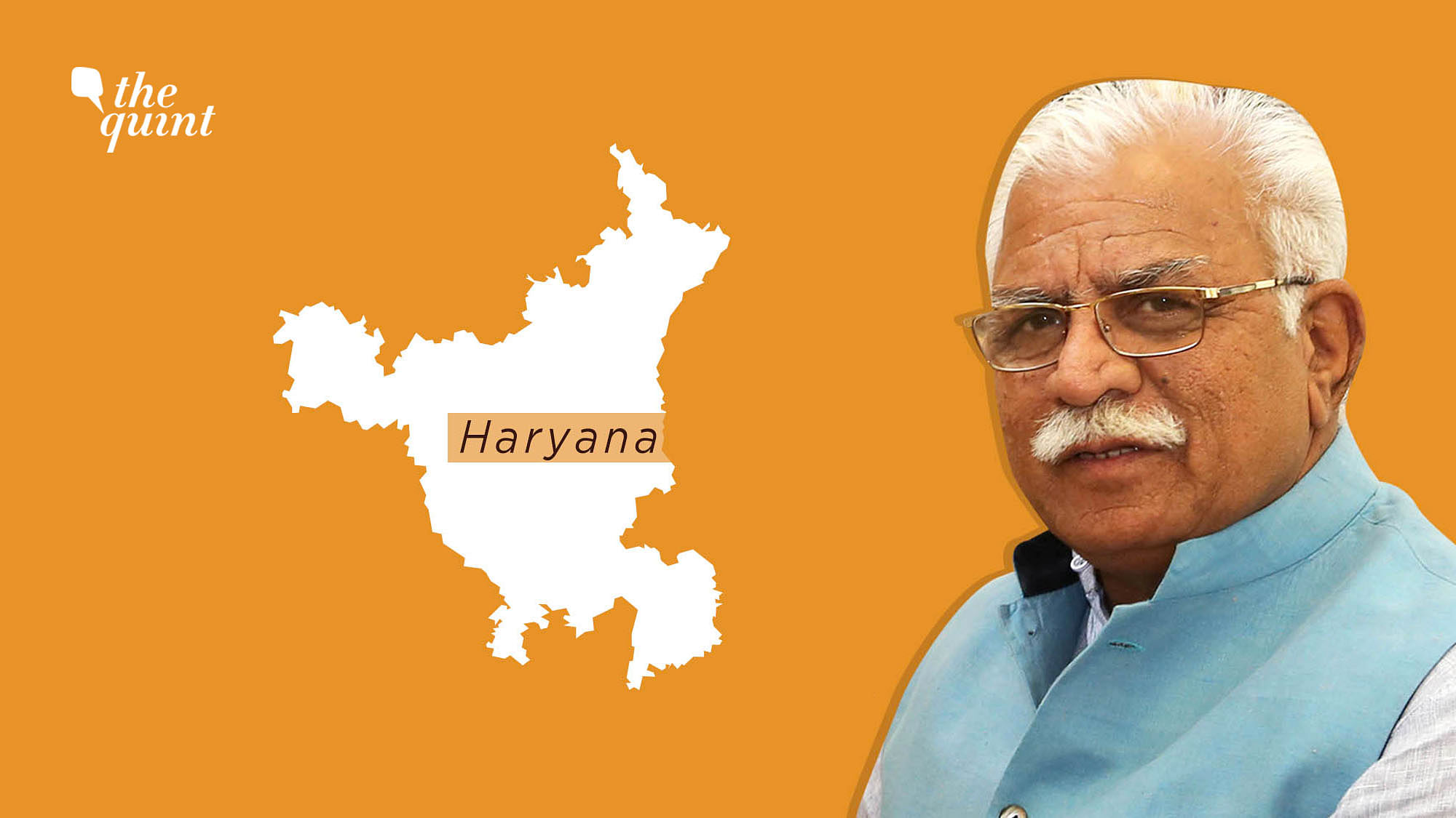 File image of Haryana Chief Minister Manohar Lal Khattar.&nbsp;