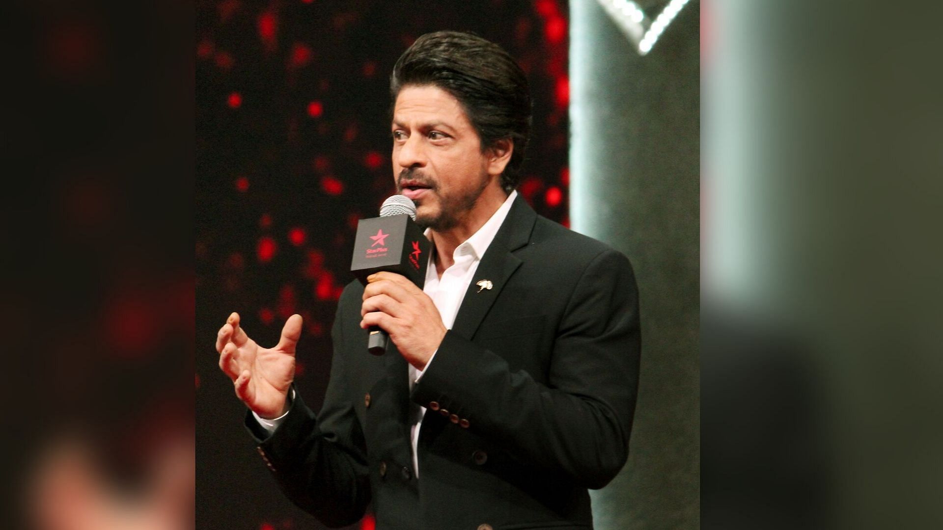 Shah Rukh Khan at TED Talks event.&nbsp;
