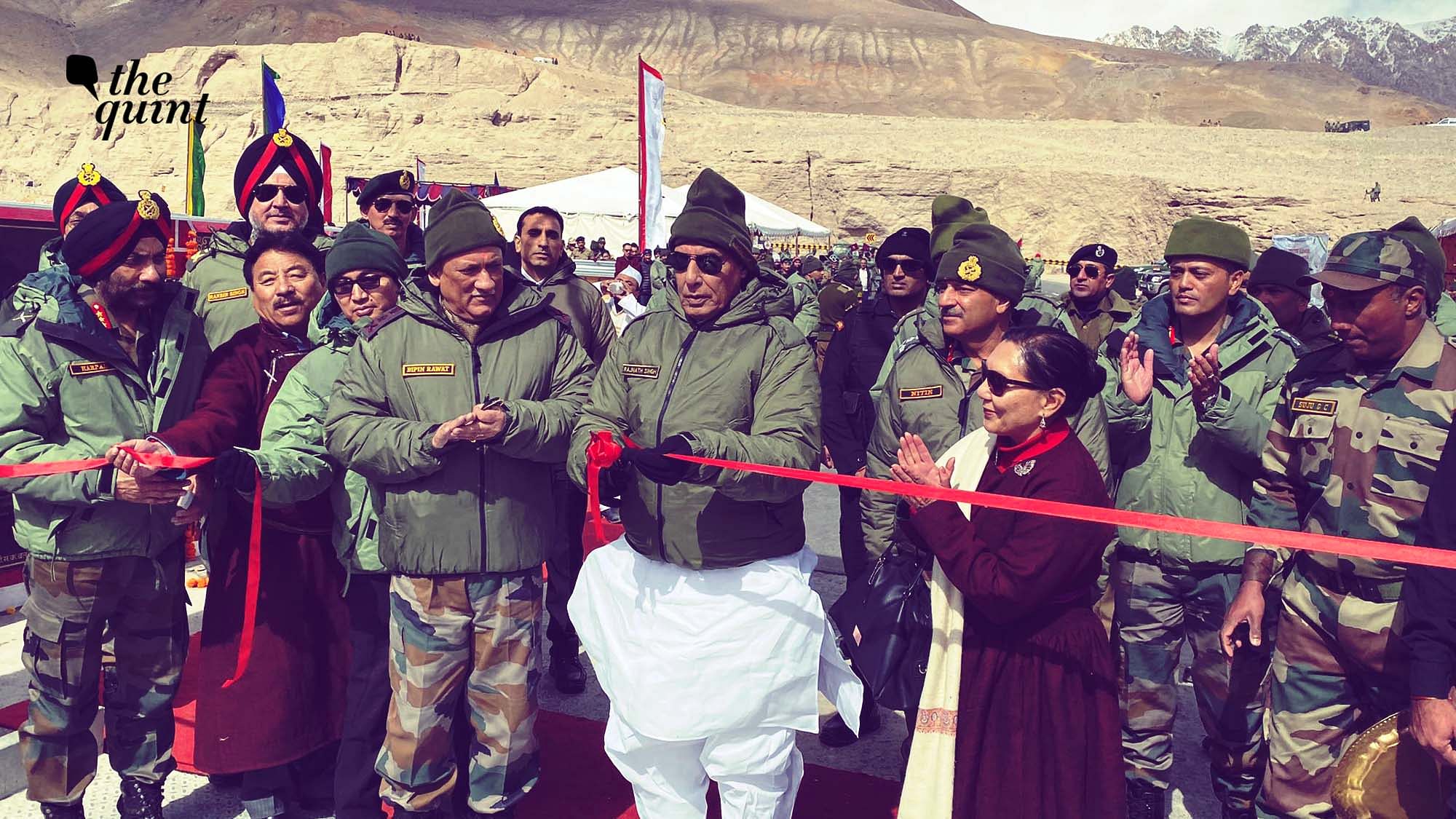 Image of Defence Minister Rajnath Singh at Siachen, used for representational purposes.