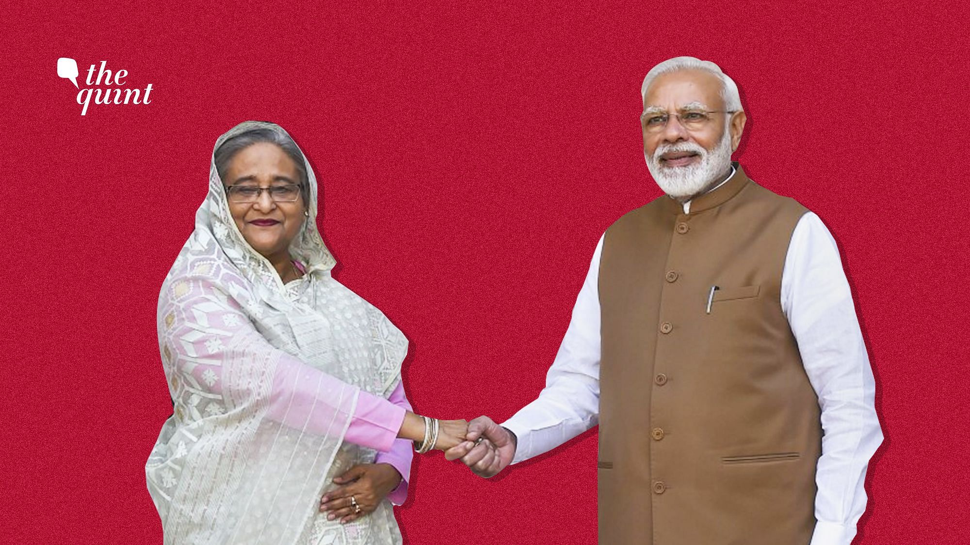 Bangladesh PM Sheikh Hasina and PM Narendra Modi.
