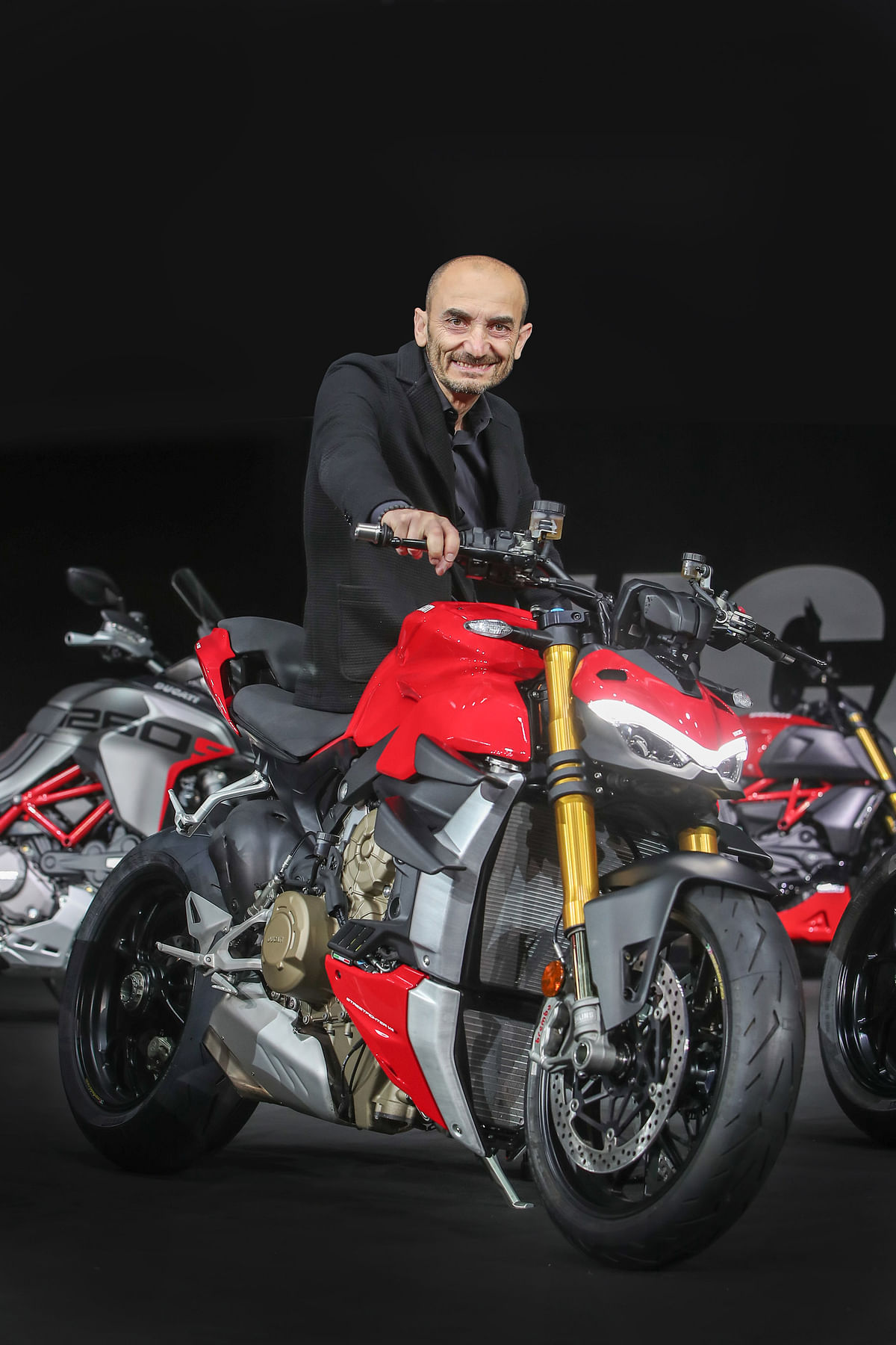 Ducati has also launched its new lineup of electric cycles at the event.
