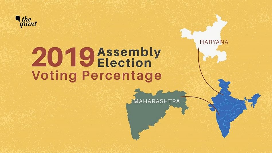 Voting Percentage in Haryana and Maharashtra Today’s Vidhan Sabha Election 2019 Live Updates&nbsp;