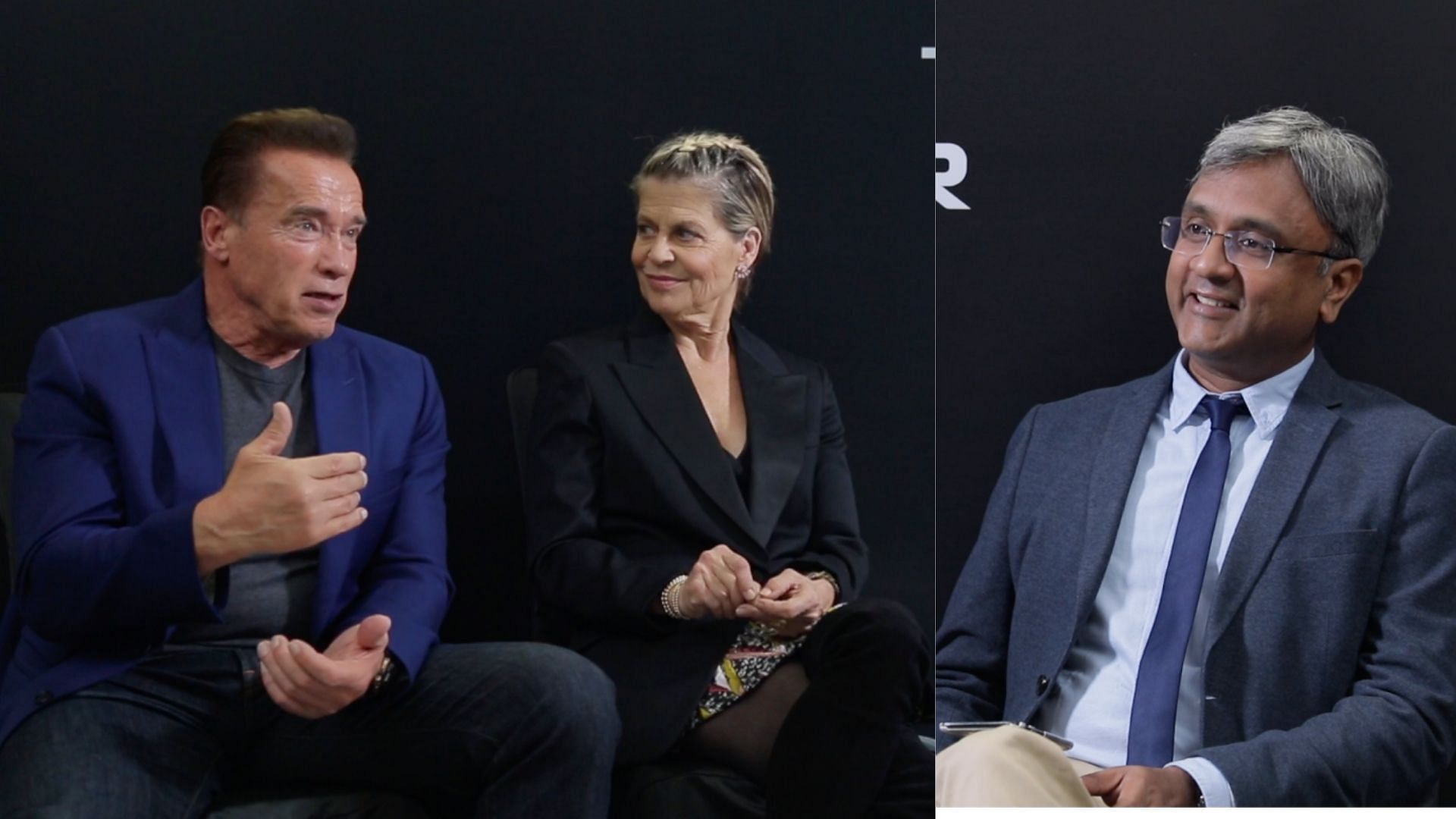 Arnold Schwarzenegger and Linda Hamilton return on the big screen with <i>Terminator: Dark Fate.</i>