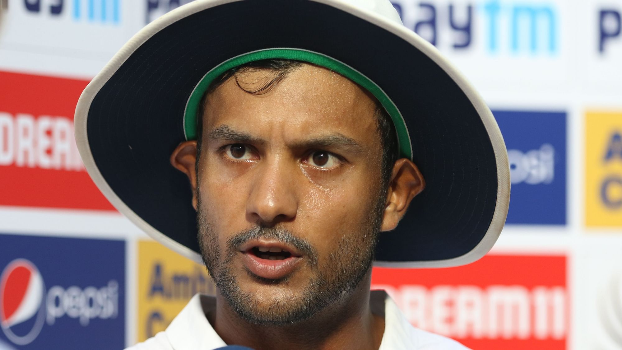 Mayank Agarwal speaks after scoring his maiden double century, against South Africa.