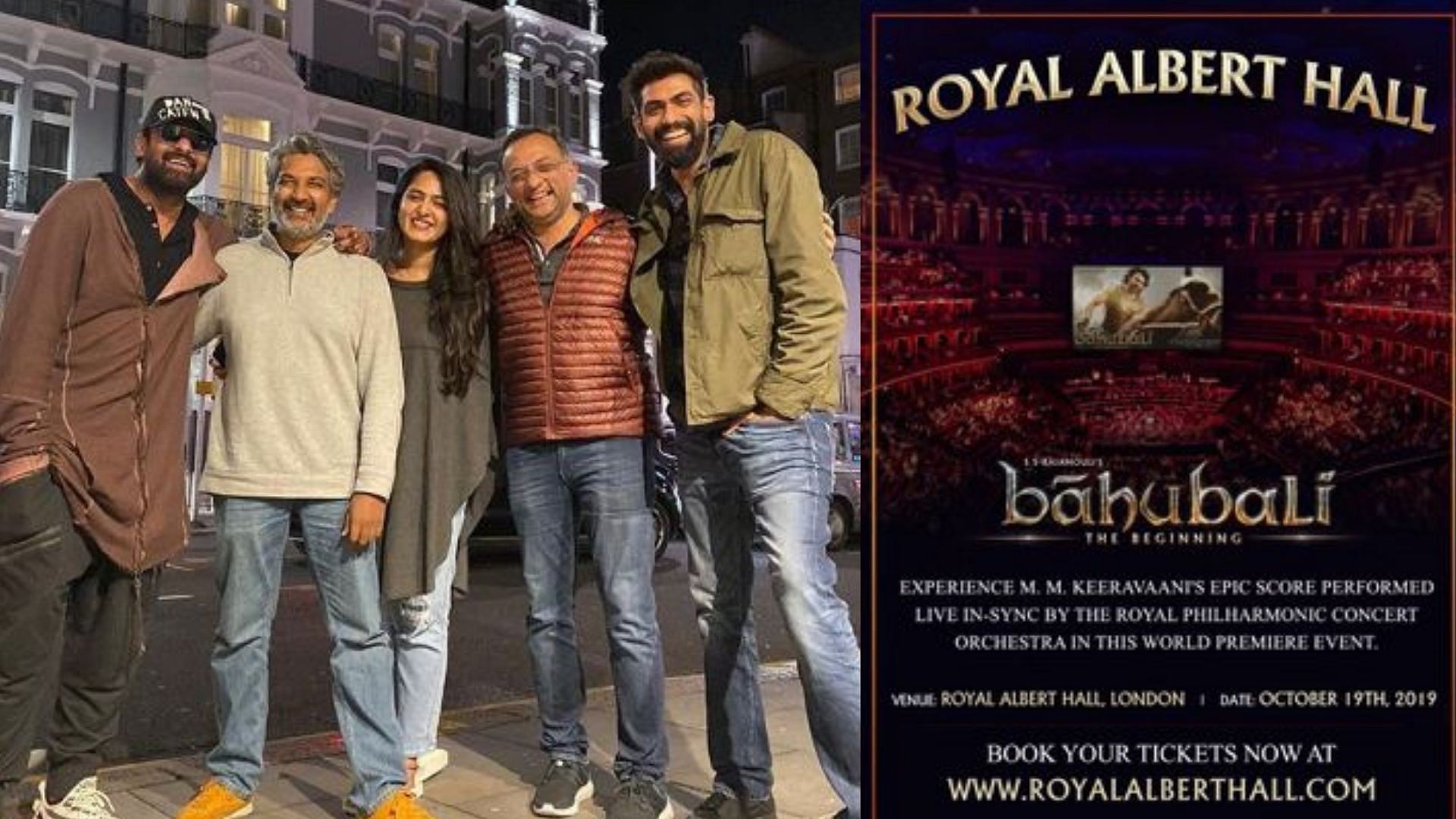 Baahubali makes history at Royal Albert Hall, London.