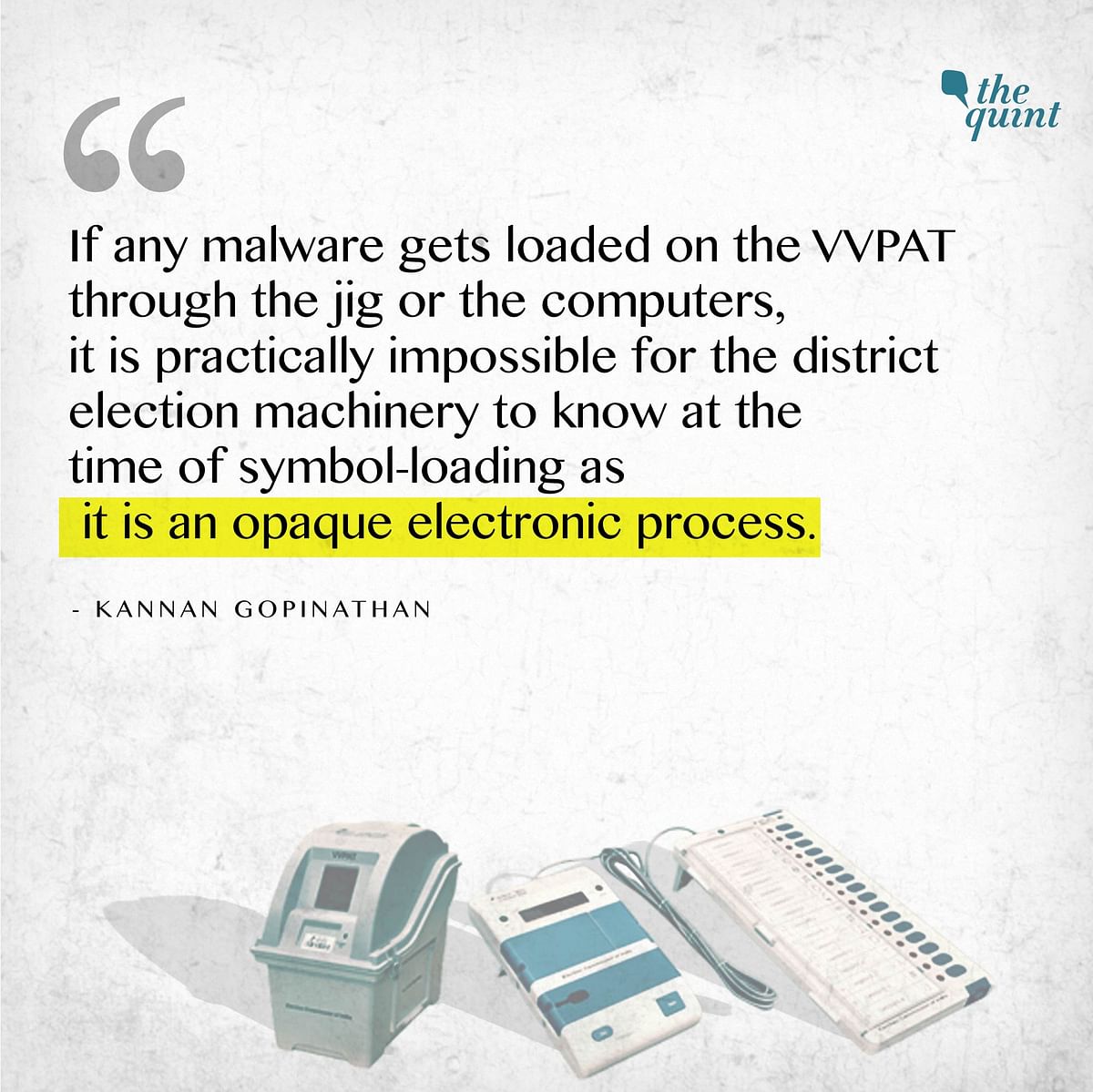 A 4-member committee is probing the technical glitches in EVM-VVPAT that makes it an easy target for manipulation.