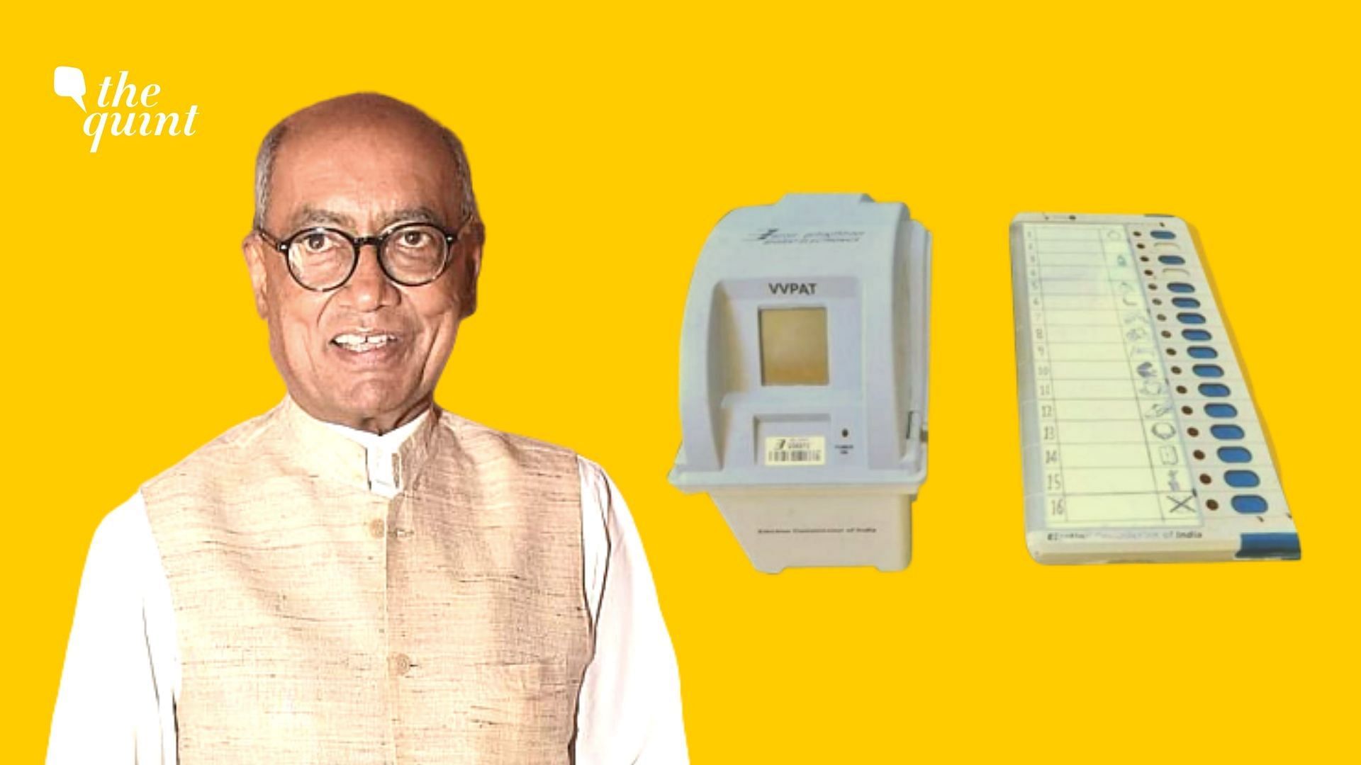 Retweeting a story by The Quint’s Poonam Aggarwal, Digvijaya Singh suggested a Ballot Paper verified EVM system instead of the existing EVM-VVPAT combination.