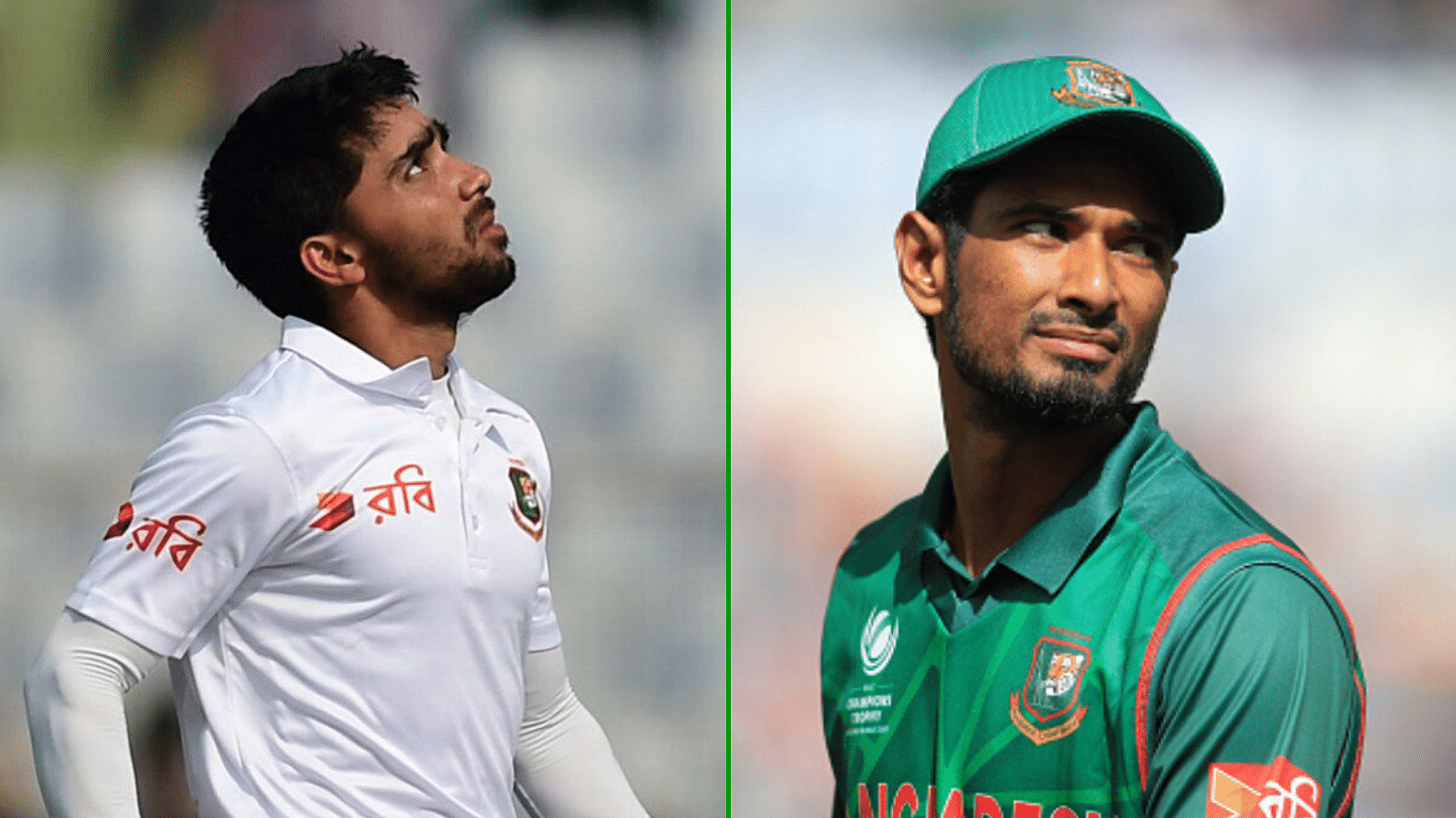 Mahmdullah (right) and Mominul have been named captains after the announcement of Shakib Al Hasan’s 2 year suspension by the ICC.&nbsp;