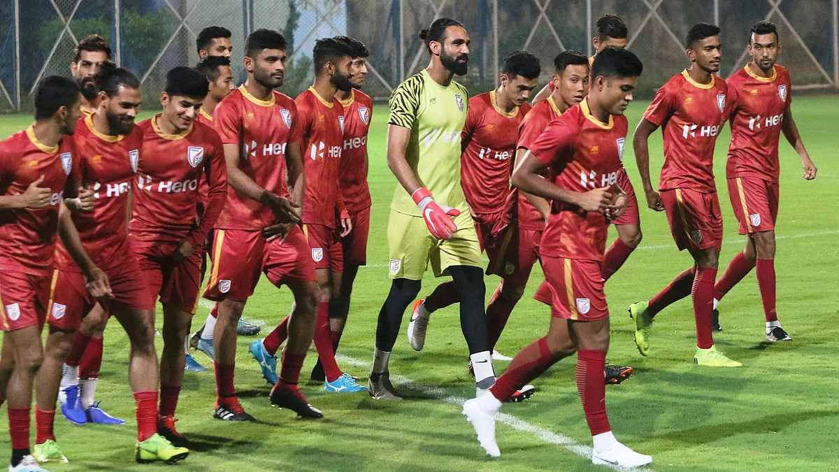 With just three points from five matches and at fourth spot in their group, India’s 2022 World Cup qualifying chances are over.