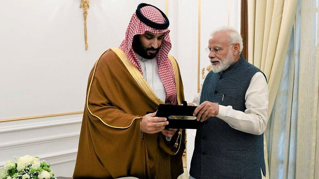 PM Modi and Sudi Arabia’s Crown Prince will sign several agreements on the two-day visit.