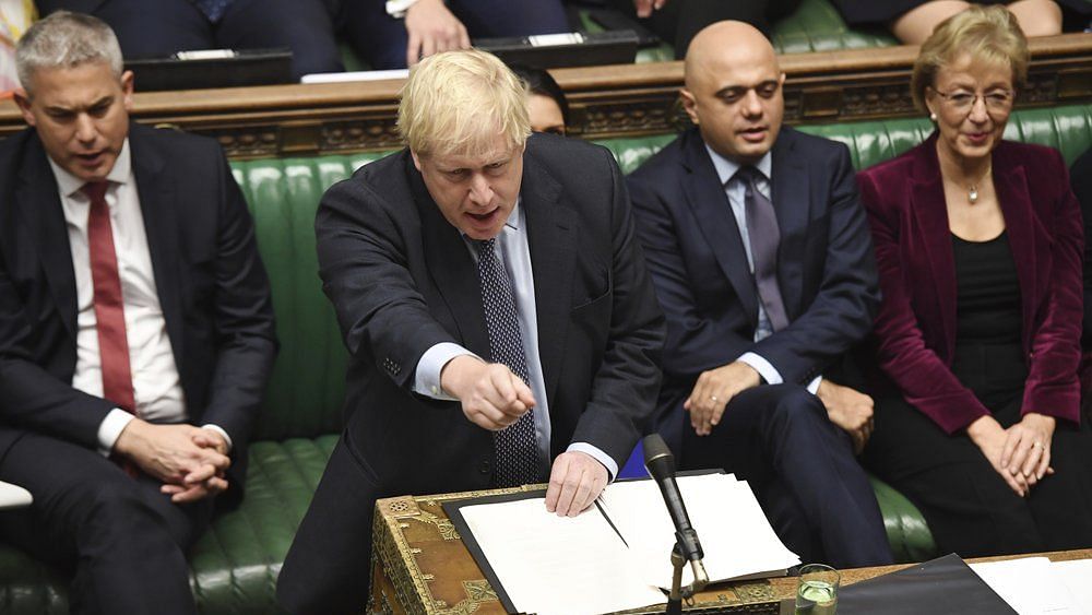 PM Boris Johnson made it clear that he personally opposed delaying the UK’s exit, scheduled for 31 October.