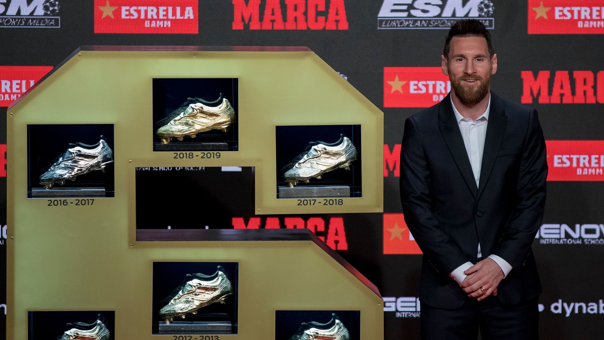 Lionel Messi has won the 2018/19 European Golden Shoe award.