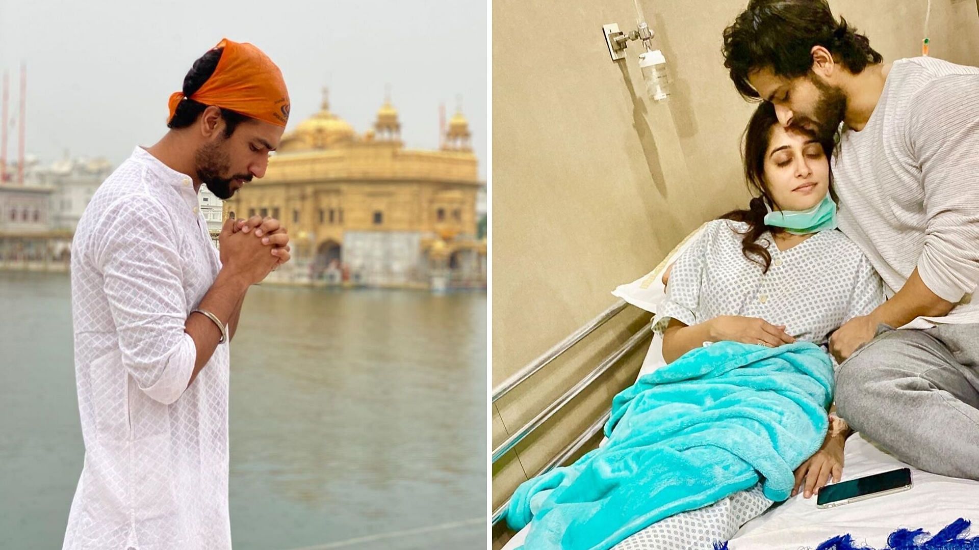 Vicky Kaushal at the Golden Temple in Amritsar; TV actor Dipika Kakkar has been hospitalised.