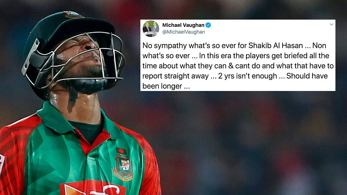 Shakib Al Hasan has been banned for two years by the ICC.