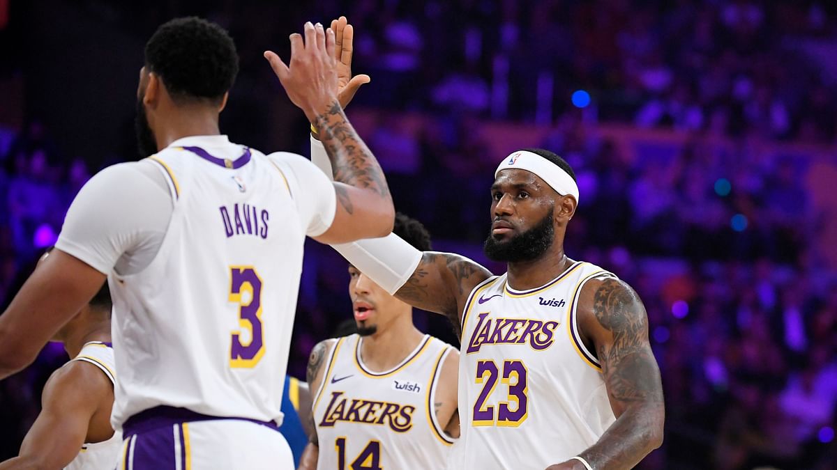 LeBron James and Anthony Davis want to bring the NBA Finals back to Los Angeles.