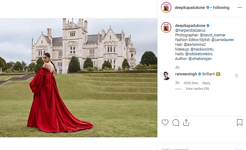Here’s How Deepika Looks at Ranveer When He Comes Home Late