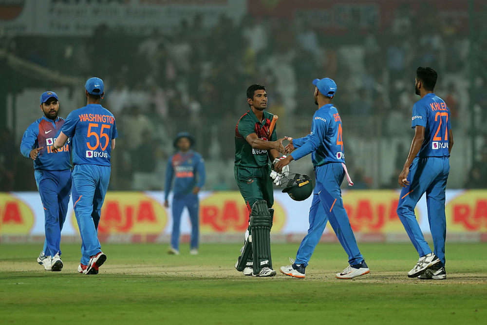 Bangladesh picked up their first ever win against India in a T20 game.