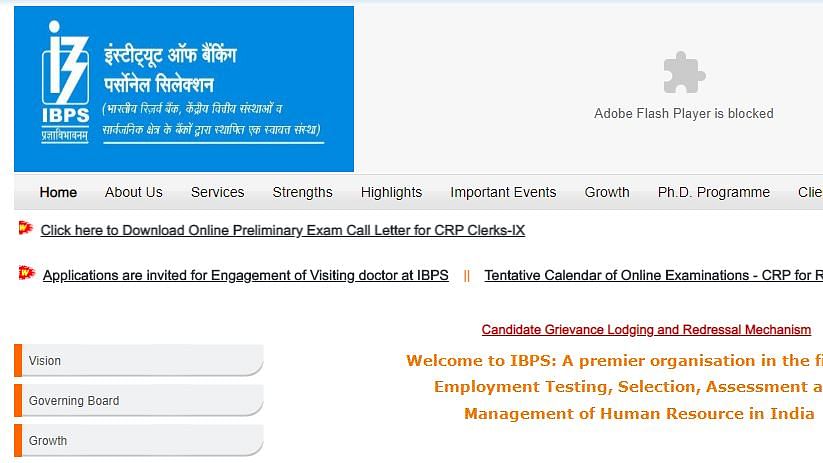Check how to download IBPS Clerk CRP IX Prelims 2019 admit card.