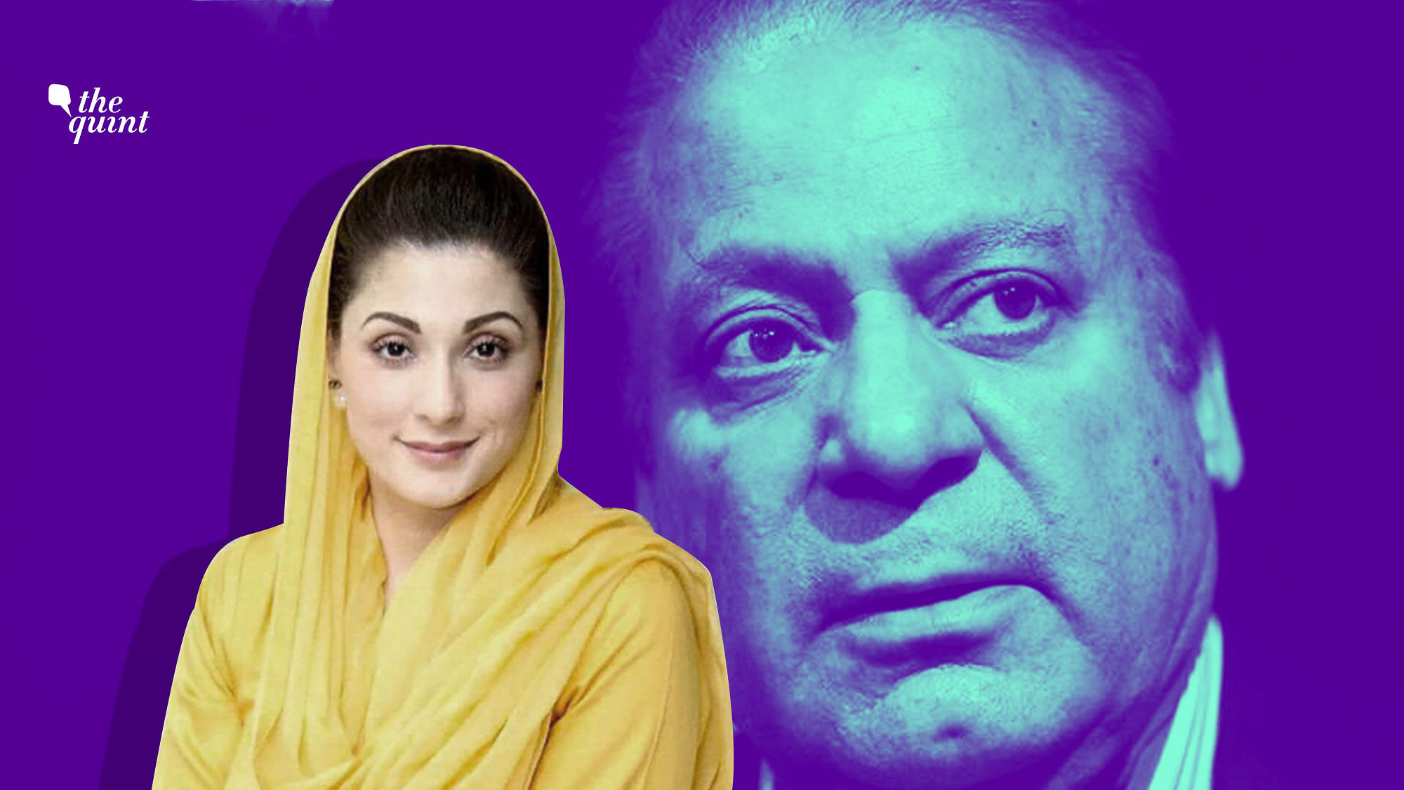 Images of former Pakistan PM Nawaz Sharif and his daughter Maryam Nawaz used for representational purposes.