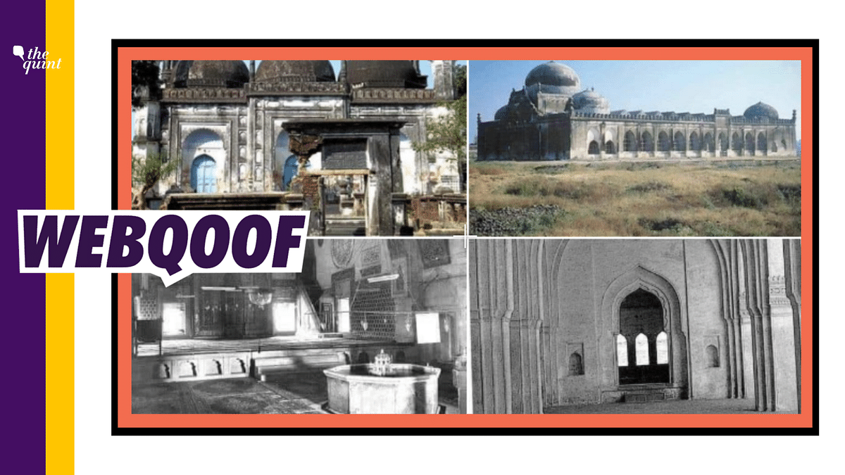Images of Different Mosques Shared As Those of Babri Masjid 
