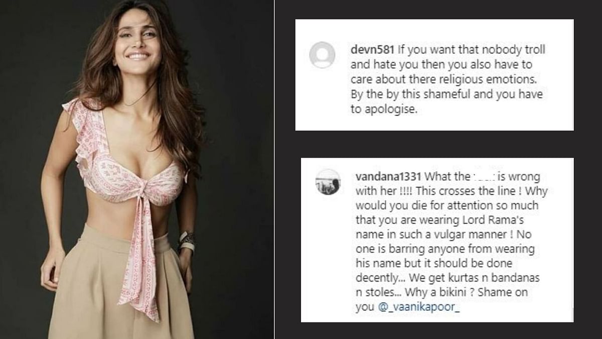 Vaani later deleted the picture from her Instagram page.