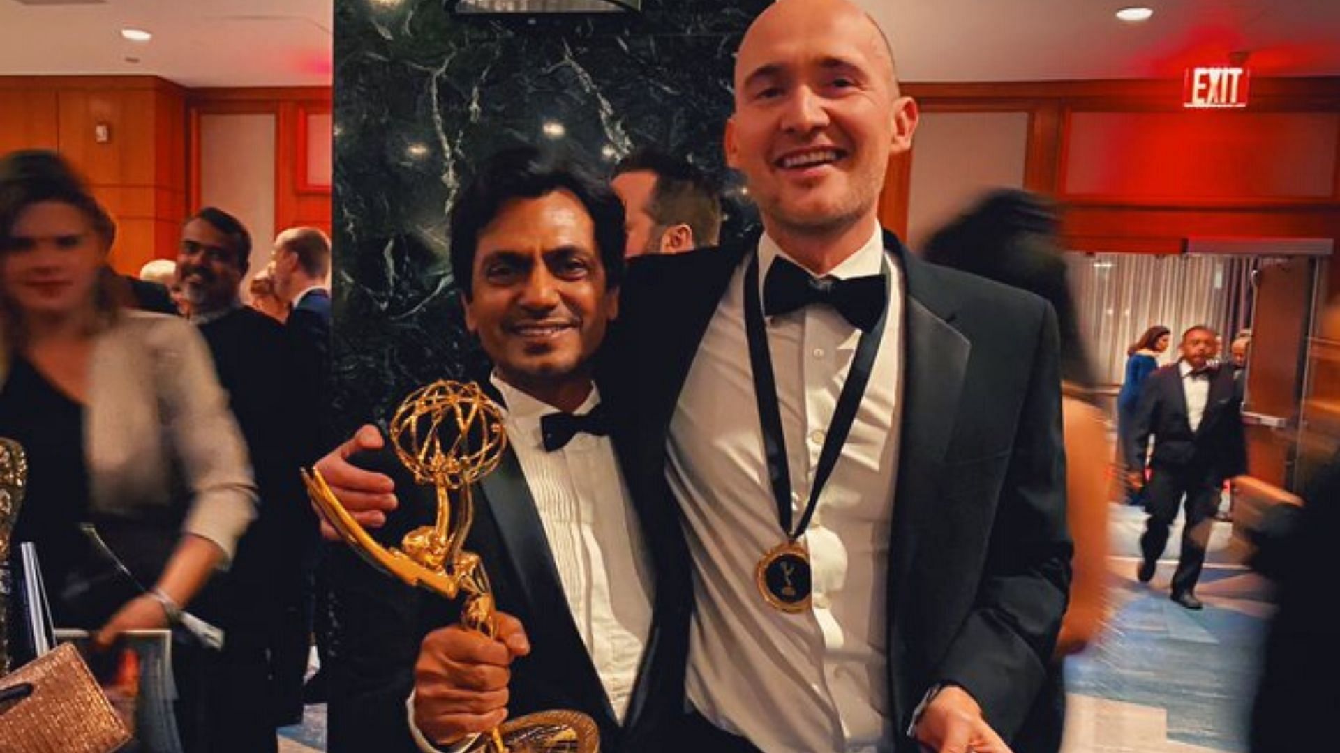 Nawazuddin Siddiqui at the International Emmys 2019.