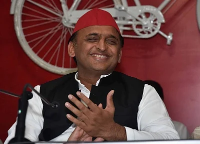 Samajwadi Party chief Akhilesh Yadav.