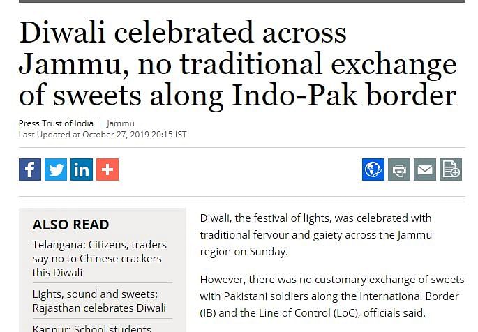 The message claims that despite this tradition taking place this year as well, media channels ignored it. 