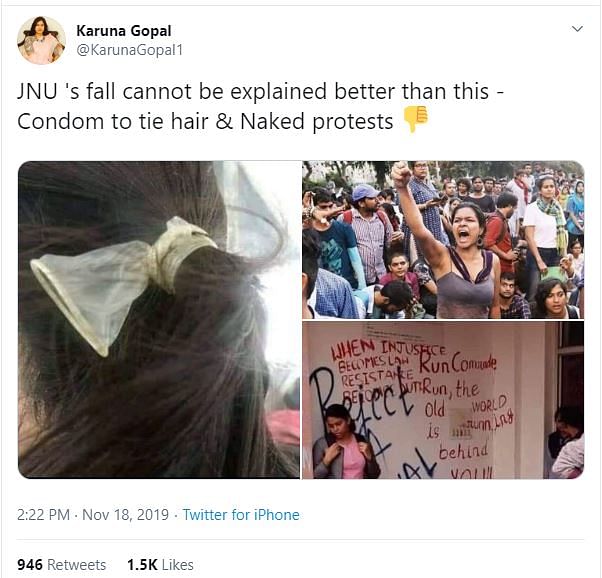 Amid the JNU students’ protests, unrelated pictures of protesters with fake claims are being shared on social media.