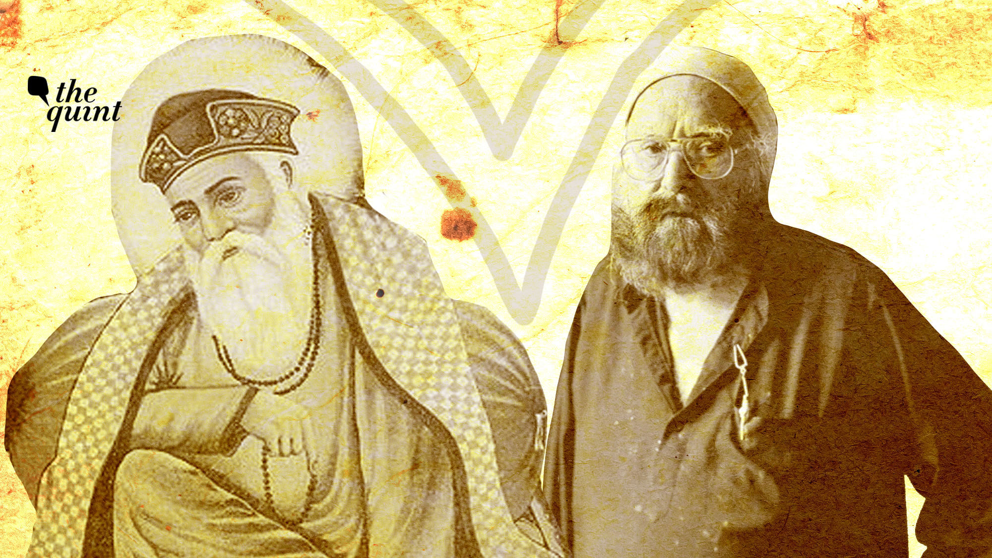Image of Guru Nanak (L) and late writer Khushwant Singh (R) used for representational purposes.