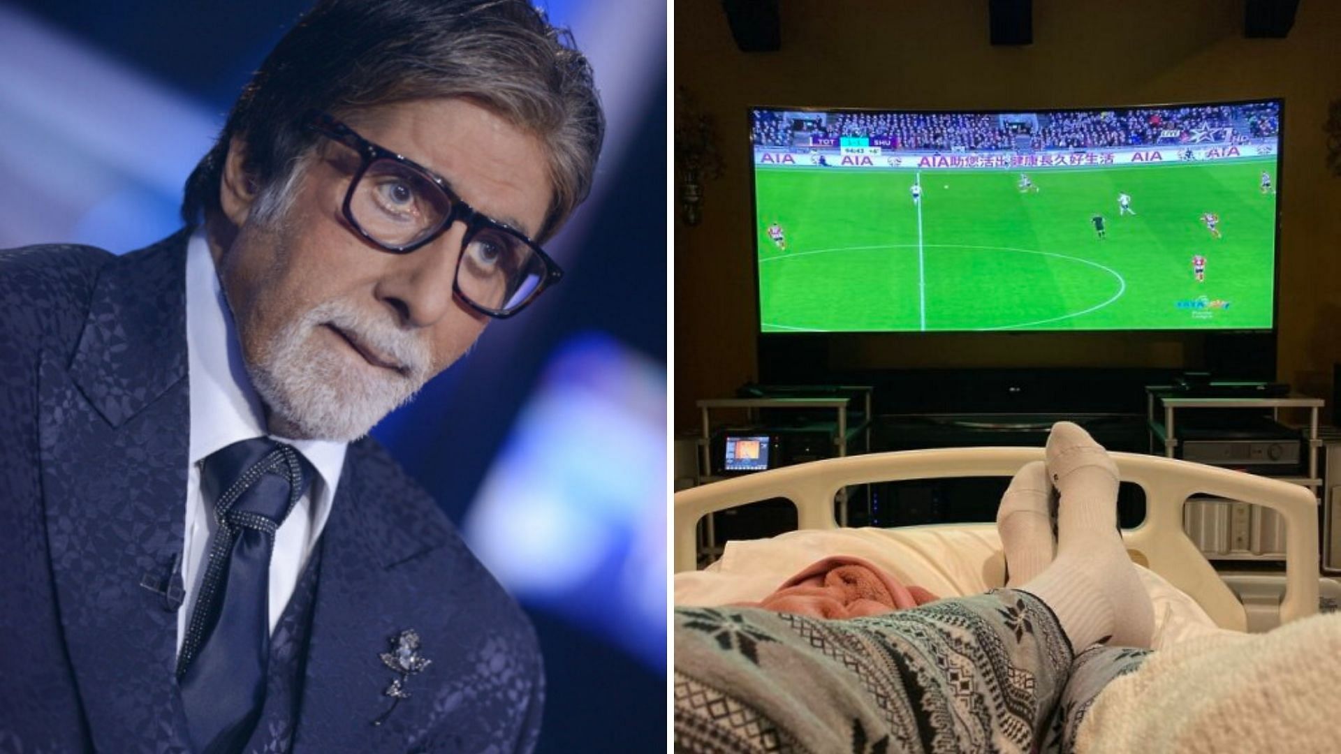 Amitabh Bachchan took to his blog to talk about his health.