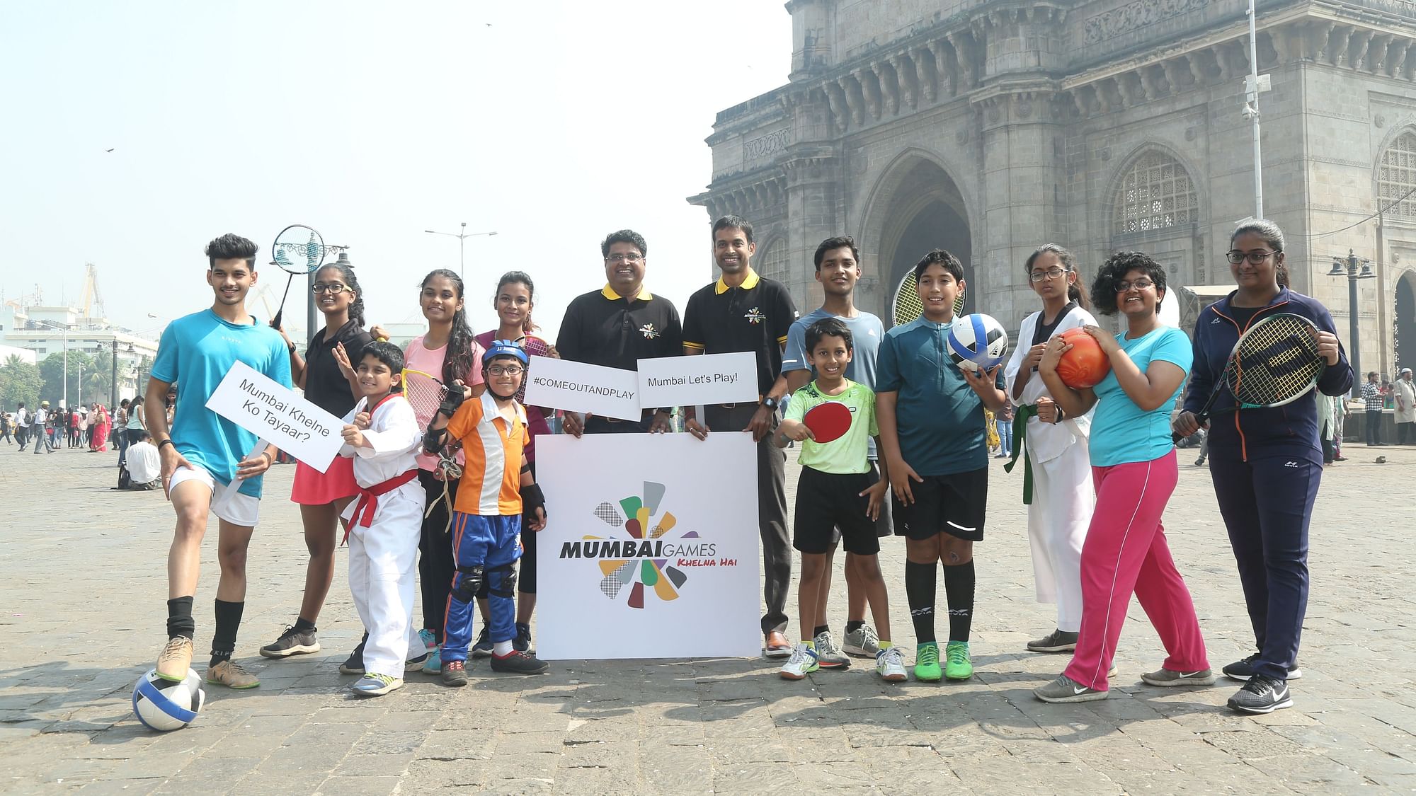 Total 20 sports will be played in the Mumbai Games and around 20,000 participants will take part in it.