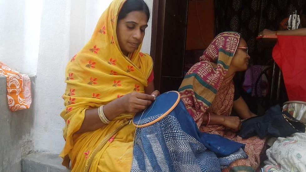 Sujini embroidery, a traditional craft, is helping women like Gudia Devi in Sarfuddinpur be financially independent, while boosting rural economy