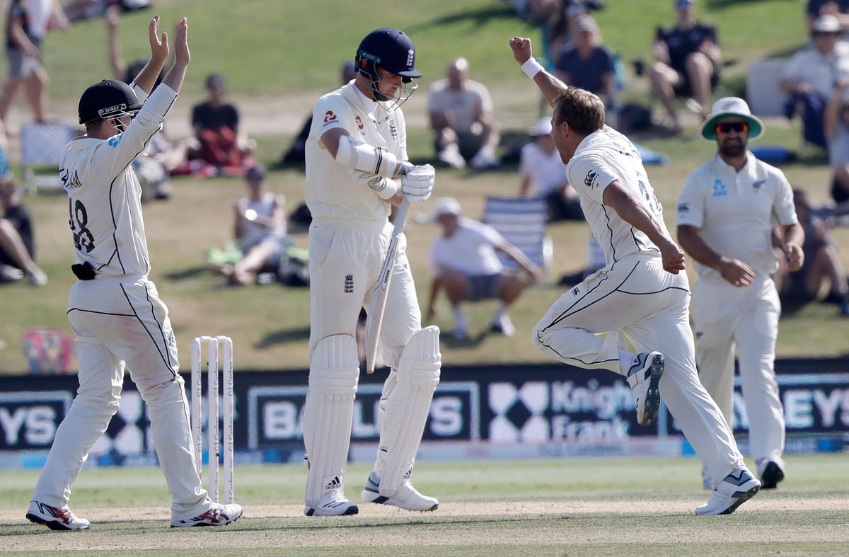 A five-wicket burst from Neil Wagner sealed an innings and 65 runs victory for New Zealand over England.