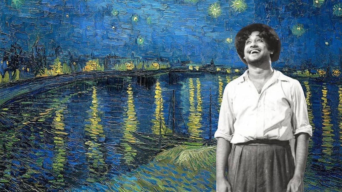 Two Chennai artists have created mashups of iconic actors with legendary paintings of Van Gogh, Monet etc.&nbsp;