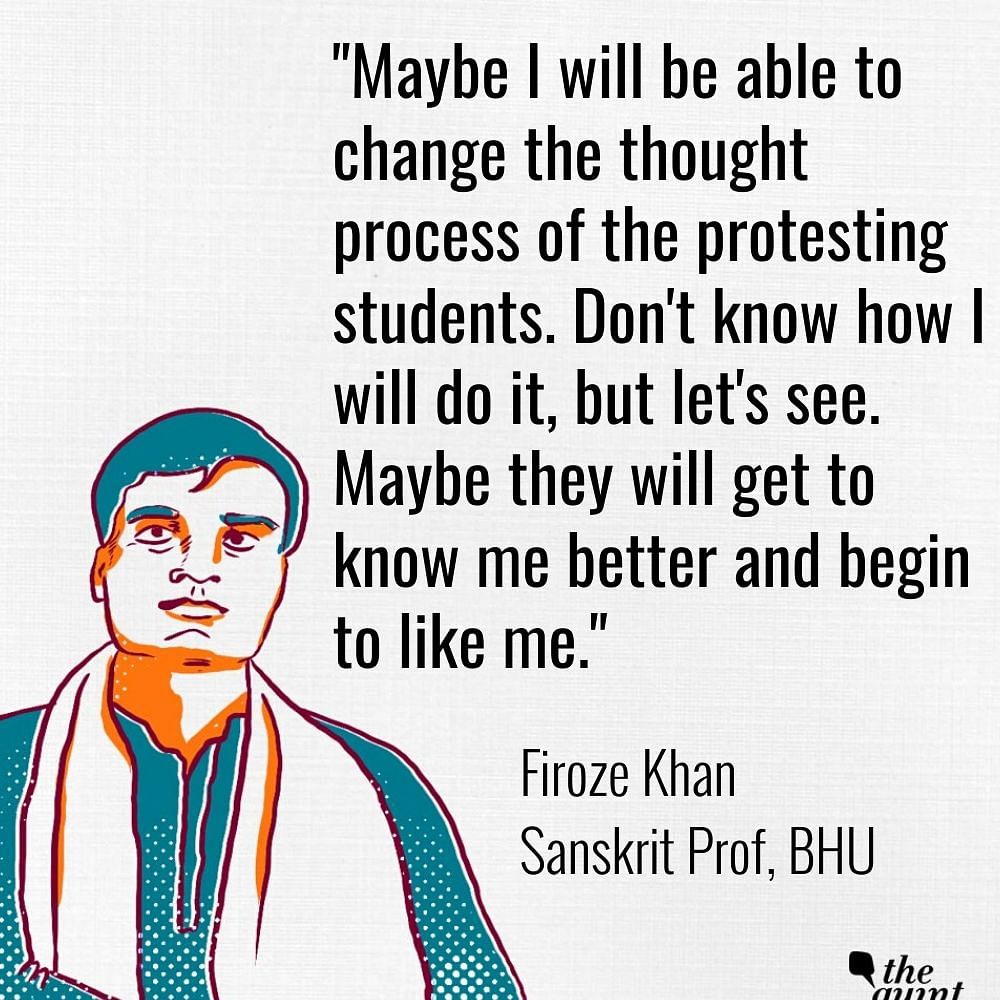 Now holed up away from the university, Khan hopes his students will get to know him better given a chance.