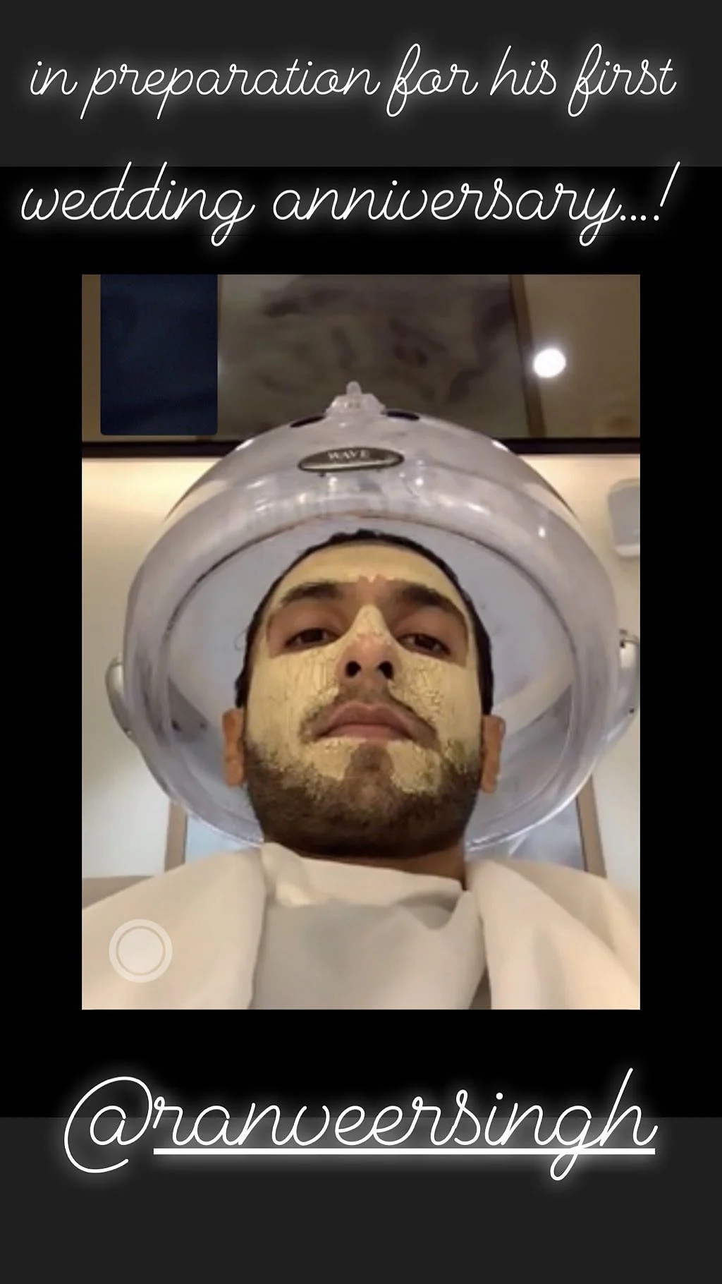 Deepika shares Ranveer’s wedding anniversary preparations.