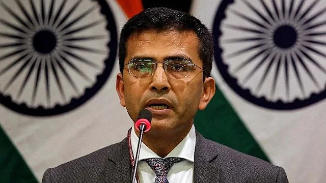 File photo of MEA Spokesperson Raveesh Kumar.
