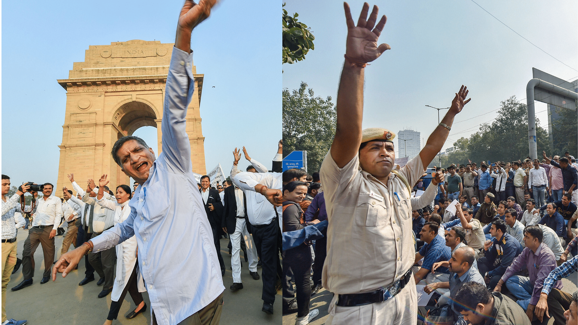 The face-off between the lawyers and Delhi Police continues to gain momentum.